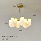 Diamètre 70 cm / 100-220v / 3 couleurs