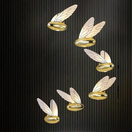 Suspension moderne abeille pour décoration intérieure simple et créative — LZ7D9Q