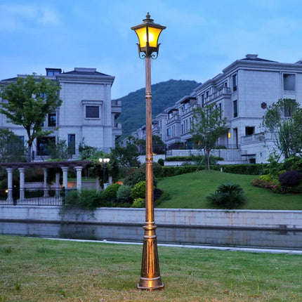 Lampadaire de jardin rétro en aluminium antirouille et étanche — LZ4X9P2Q