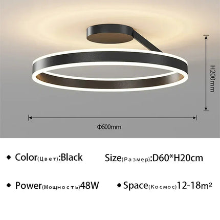 plafonnier led moderne pour décoration intérieure élégante et lumineuse