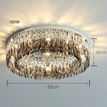 Lustre LED en cristal au design moderne pour intérieur — LZ4X9T2