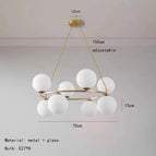 8 Balls-Gold / Natural Light