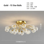 Boules d'or 15 étoiles / Blanc neutre 4000K