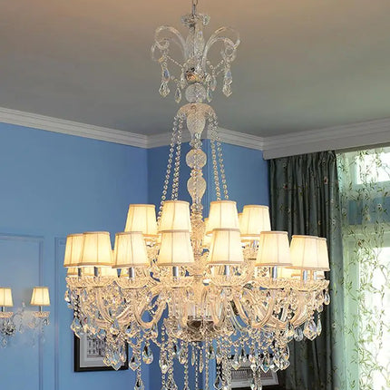 Lustre en cristal LED style nordique pour éclairage élégant — LZ4X9P2