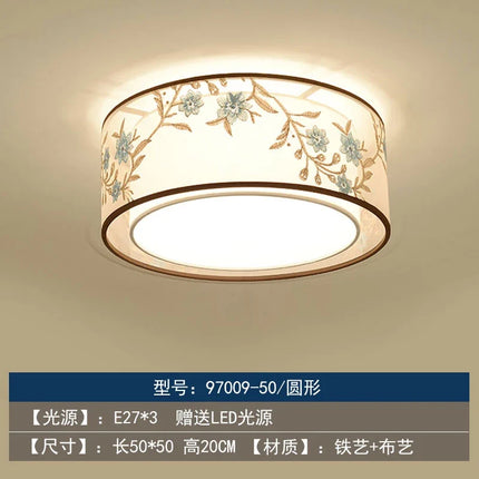 Lustre chinois rétro pour une ambiance chaleureuse et élégante — LZ4X9T