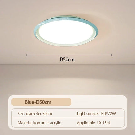 Plafonnier LED ultra fin au design moderne pour intérieur — LZ4X9QJ