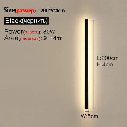 Applique murale LED étanche pour éclairage décoratif extérieur — LZ4X9P2