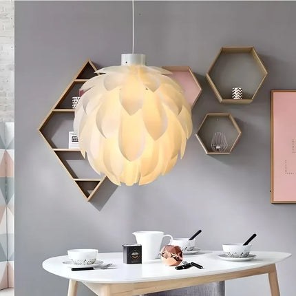 Lustre suspension en PVC design pomme de pin pour intérieur — LZ4X7Q