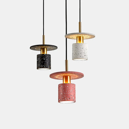 Lustre suspension en terrazzo pour hôtel et restaurant minimaliste — LZ7D9X