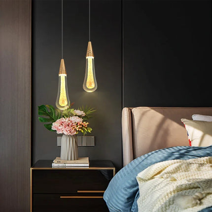 Suspension moderne en cristal design épuré — LZ4X9T