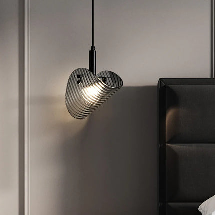 Suspension LED au design enroulé contemporain — LZ4X9P