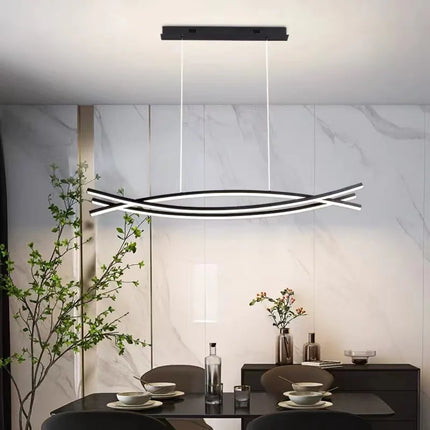 Lustre LED en aluminium moderne avec hauteur réglable — LZ4X9P2