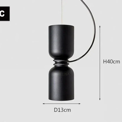 Suspension LED nordique pour décoration intérieure créative — LZ4X9P