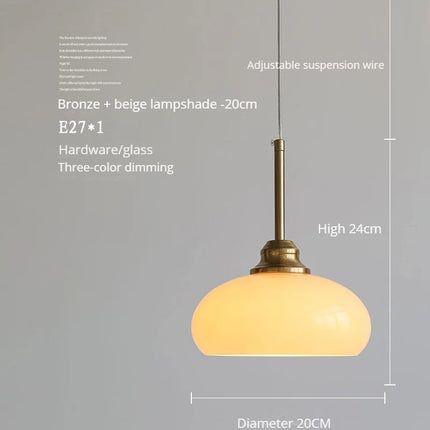 Suspension nordique au style Bauhaus pour décoration intérieure — LZ4X9M