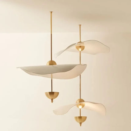 Suspension décorative forme feuille de lotus style nordique — LZ4X9M
