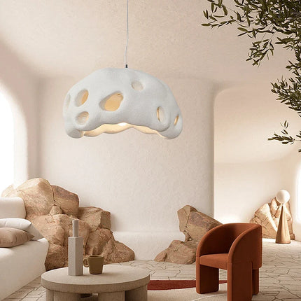 Suspension LED design Wabi Sabi style nordique irrégulier — LZ4X9P2