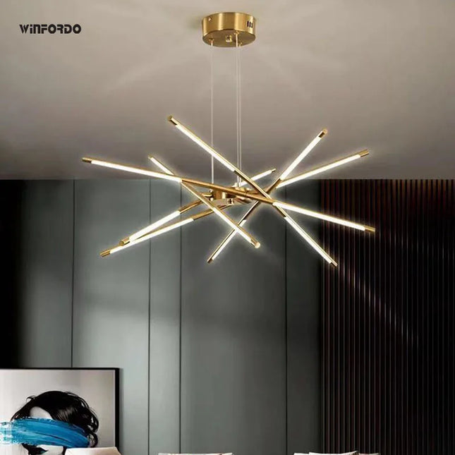 Lustre suspension LED design créatif décoratif Winfordo — LZ4X9T