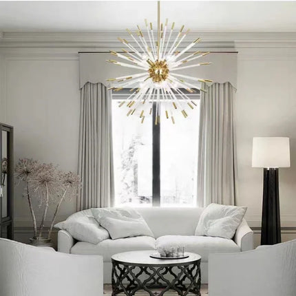 Suspension en cristal de luxe pour éclairage décoratif universel — LZ4G7XQ