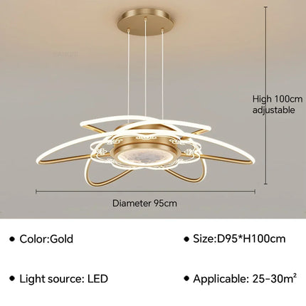 Suspension LED au design moderne