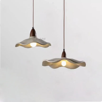 Suspension décorative en ciment et travertin style wabi-sabi — LZ4X9M