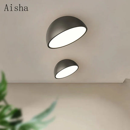 Plafonnier LED rond au design créatif pour éclairage décoratif moderne — LZ4X7Q9