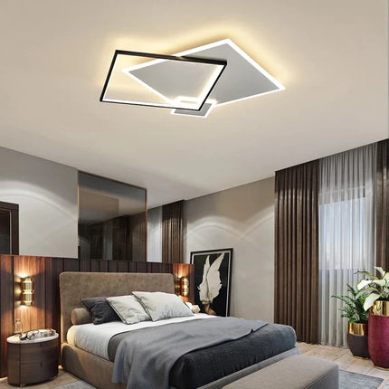 Plafonnier LED moderne pour décoration intérieure lumineuse et élégante — LZ4X9T2