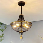 D40cm Noir / Lumière chaude