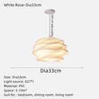 Blanc-Dia33cm / Blanc chaud