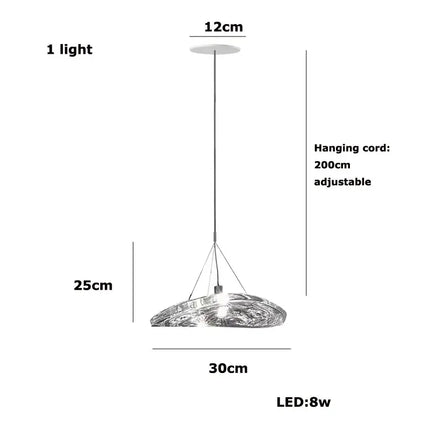 Suspension en verre au style art déco pour éclairage raffiné — LZ4X9P2