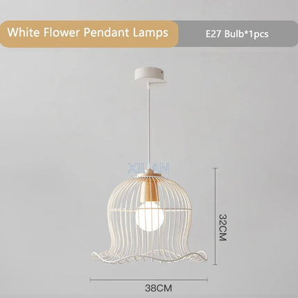 Suspension en métal forme fleur style nordique — LZ4X9P