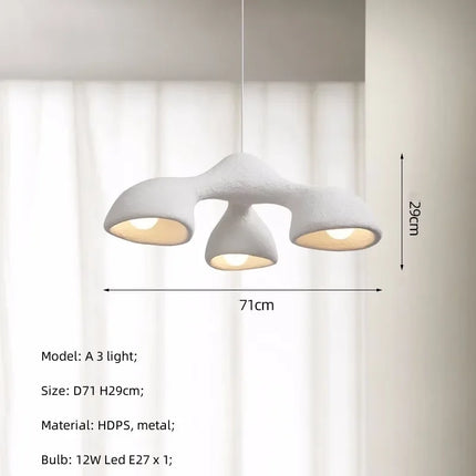 Suspension japonaise élégante style wabi-sabi pour intérieur — LZ4X9P2