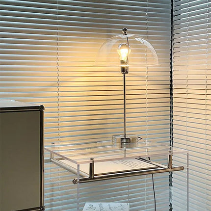 Lampadaire LED nordique en acrylique avec abat-jour coloré rétro — LZ4X9P2