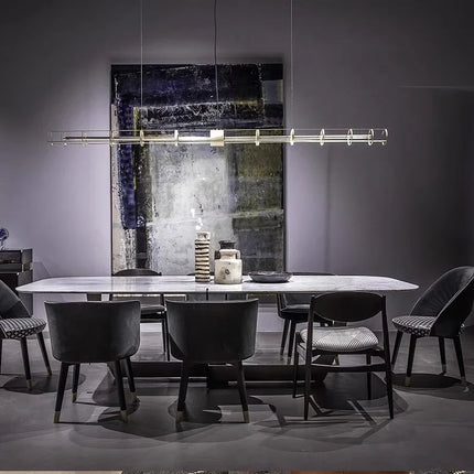 Suspension moderne en verre pour bar, restaurant et bureau minimaliste — LZ4X9T2