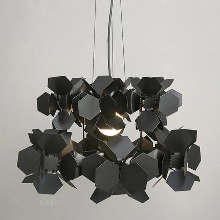 Lustre LED moderne en fer pour décoration intérieure — LZ4X9T2