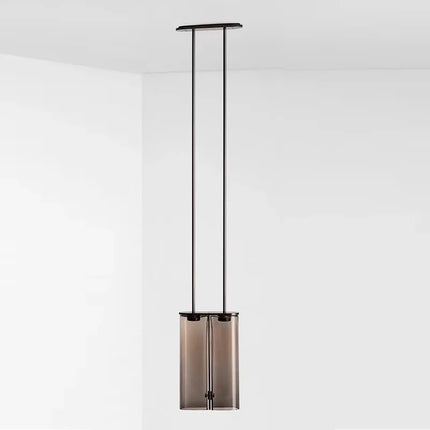 Suspension LED minimaliste en verre design italien — LZ4X9T