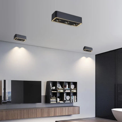 Spot carré LED anti-éblouissement à montage en surface — LZ4G7X