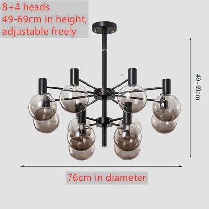 Suspension LED vintage moderne pour cuisine et salon — LZ4X9T2
