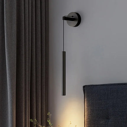 applique murale led de luxe en cuivre hauteur réglable ambiance chaude