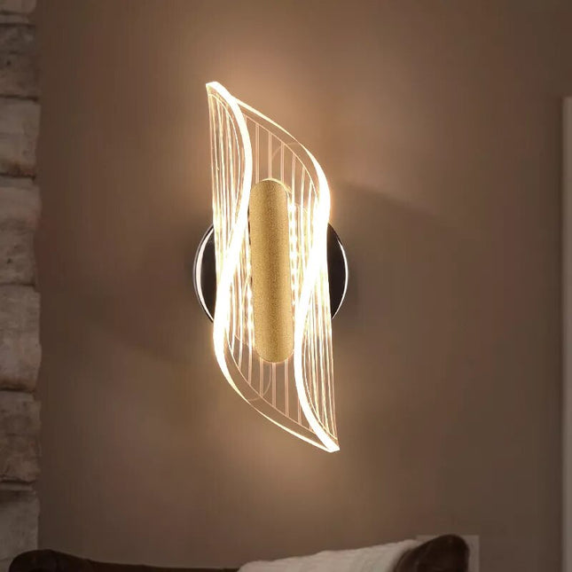 Applique murale moderne led acrylique salon intérieur chambre décoration