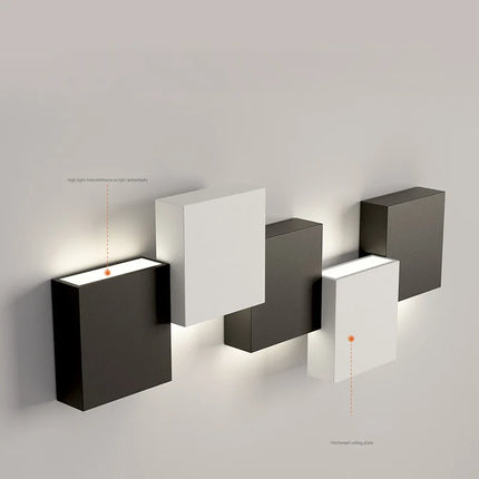 Applique murale design minimaliste longue bande luxueuse — LZ4XJ9
