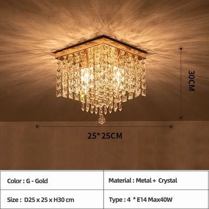 Plafonnier LED en bois style bohème à fixation en surface — LZ4X9T1