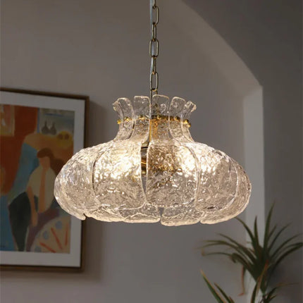 Lustre suspension en verre pour décoration intérieure moderne — LZ4X9P2
