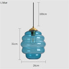 Bleu 26CM / 4 W (max. 100) / CHINE