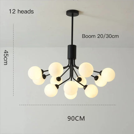 Lustre boule en verre pour intérieur moderne — LZ4X9P2