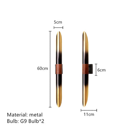 Applique murale LED au design long et moderne — LZ4X9P2Q