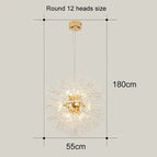 12 lustre / Nature blanche / CHINE