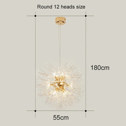 Lustre LED moderne style nordique pour décoration intérieure — LZ4X9P2Q