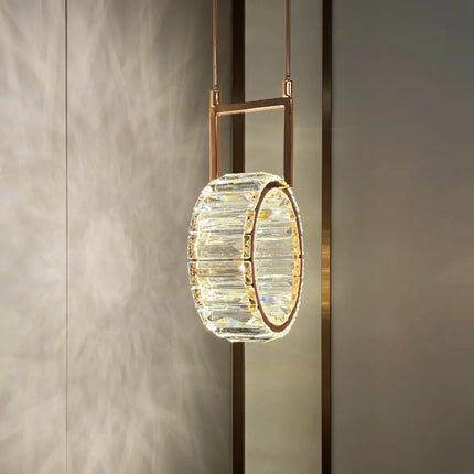 Applique murale LED en cristal de luxe au design moderne — LZ4X9T2