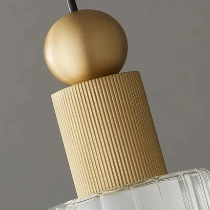 Suspension en laiton doré pour décoration moderne et élégante — LZ4QJ7M