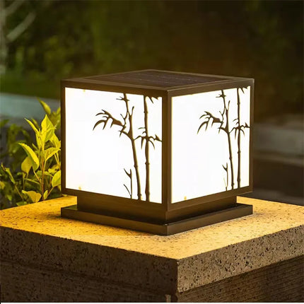 Lampadaire d'extérieur étanche style vintage pour jardin et terrasse — LZ4V9Q2